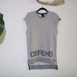 DEFEND PARIS Tunic sweater top